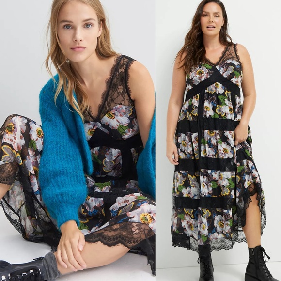Anthropologie Kasondra Lace Maxi Dress - Picture 1 of 7